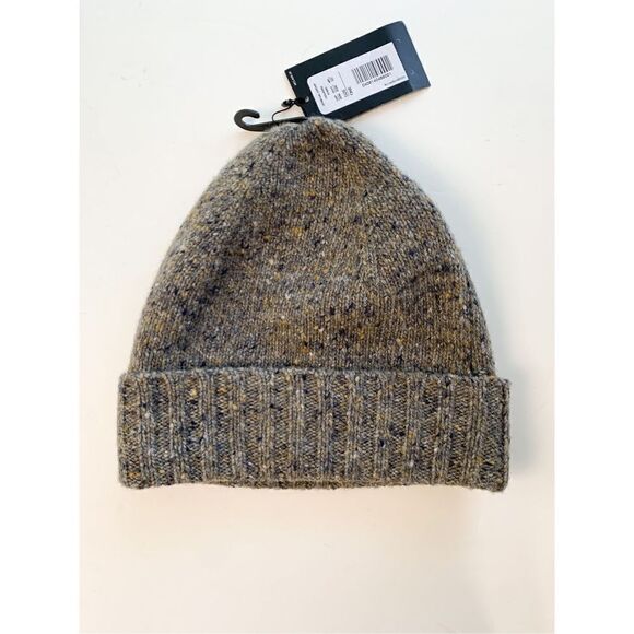 Murano Women's Bonnet & Scarf Set Merino Wool Alpaca Blend Gray One Size NWT - Picture 4 of 5